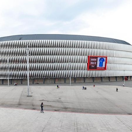 Apartamento Con Vistas Al Estadio San Mames Bilbao Luaran gambar
